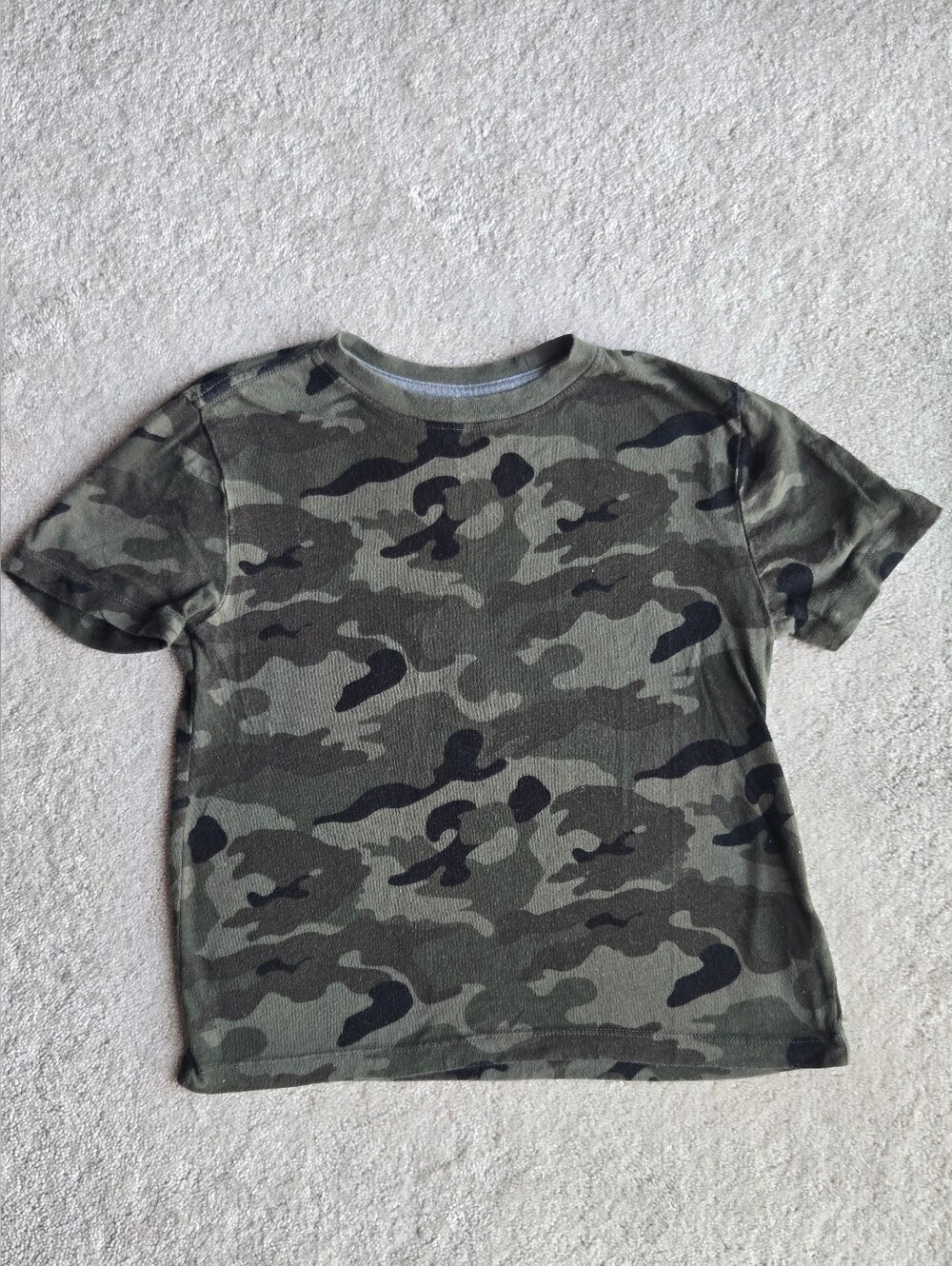 Old Navy Green Camo Short Sleeve Tee